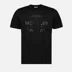 T-shirts Printed Logo T-shirt Moncler Black Man