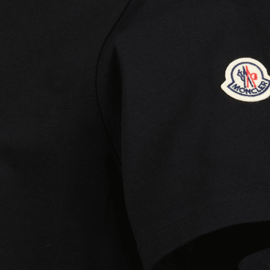 T-shirts Printed Logo T-shirt Moncler Black Man