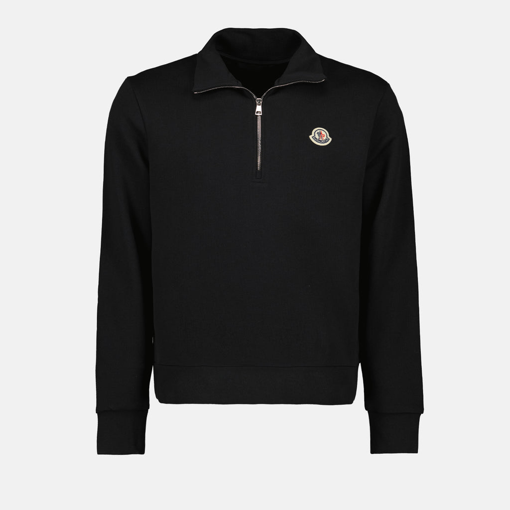 Moletons Sweatshirt à zip Moncler Preto Homme