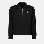 Moletons Sweatshirt à zip Moncler Preto Homme