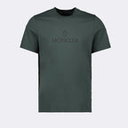 T-shirts Logo T-shirt Moncler Green Man