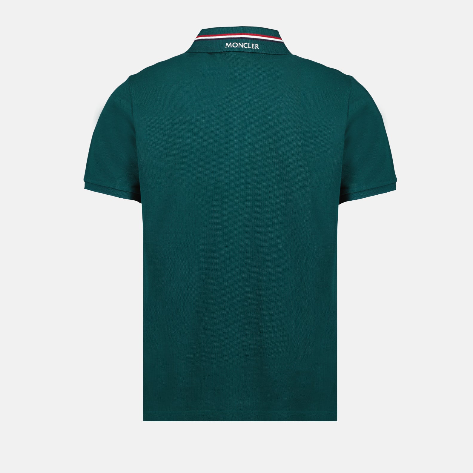 Polos Polo à liseré Moncler Verde Homme