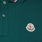 Polos Polo à liseré Moncler Verde Homme