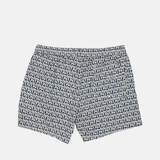 Monogram swim shorts