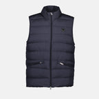 Vestes Veste sans manches Lechtal Moncler Bleu Homme