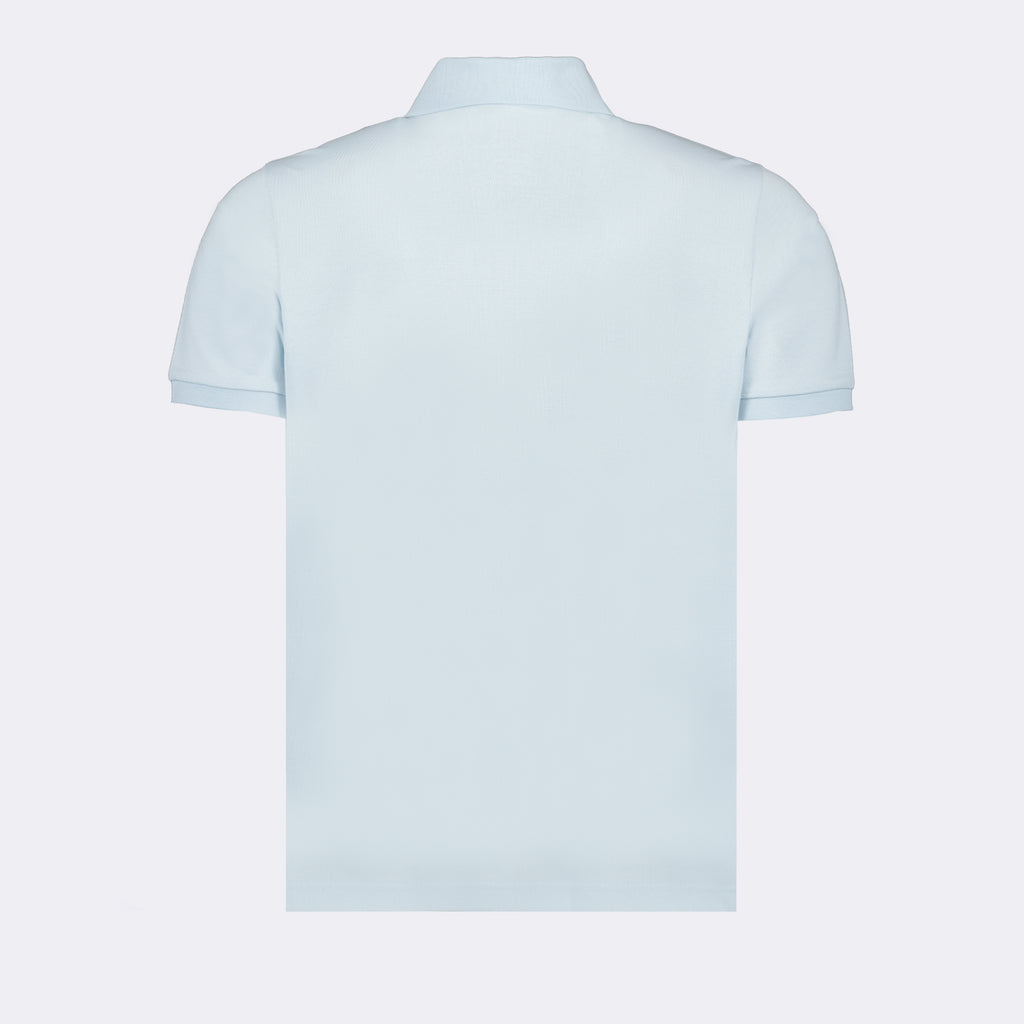 Polo shirts Snowshoe logo polo shirt Moncler Blue Man