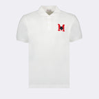 Polo shirts M logo polo shirt Moncler White Man