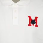 Polo shirts M logo polo shirt Moncler White Man