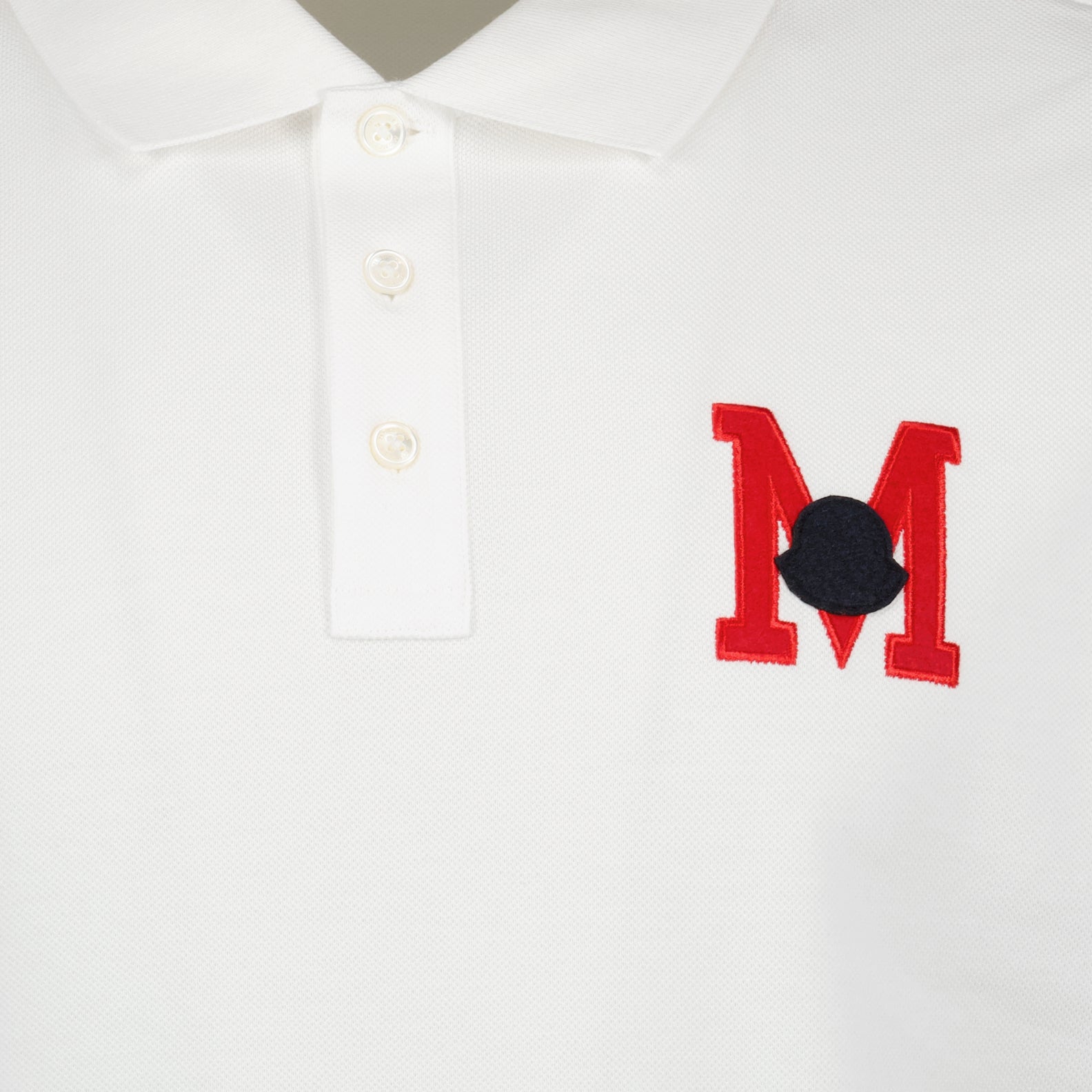 Polo shirts M logo polo shirt Moncler White Man
