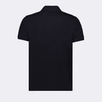 Polo shirts M logo polo shirt Moncler Blue Man