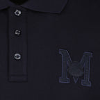 Polo shirts M logo polo shirt Moncler Blue Man
