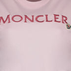 T-shirts Logo T-shirt Moncler Pink Women
