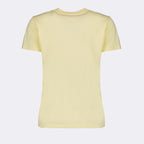 T-shirts Logo T-shirt Moncler Yellow Women