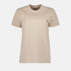 T-shirts Logo T-shirt Moncler Beige Women