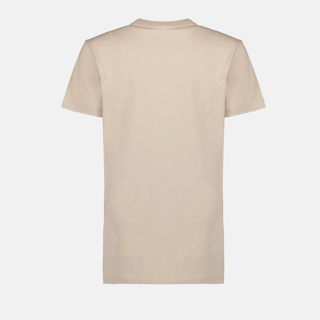T-shirts Logo T-shirt Moncler Beige Women