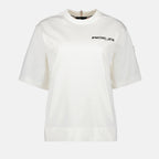 T-Shirts Logo T-Shirt Moncler Grenoble Weiß Femme