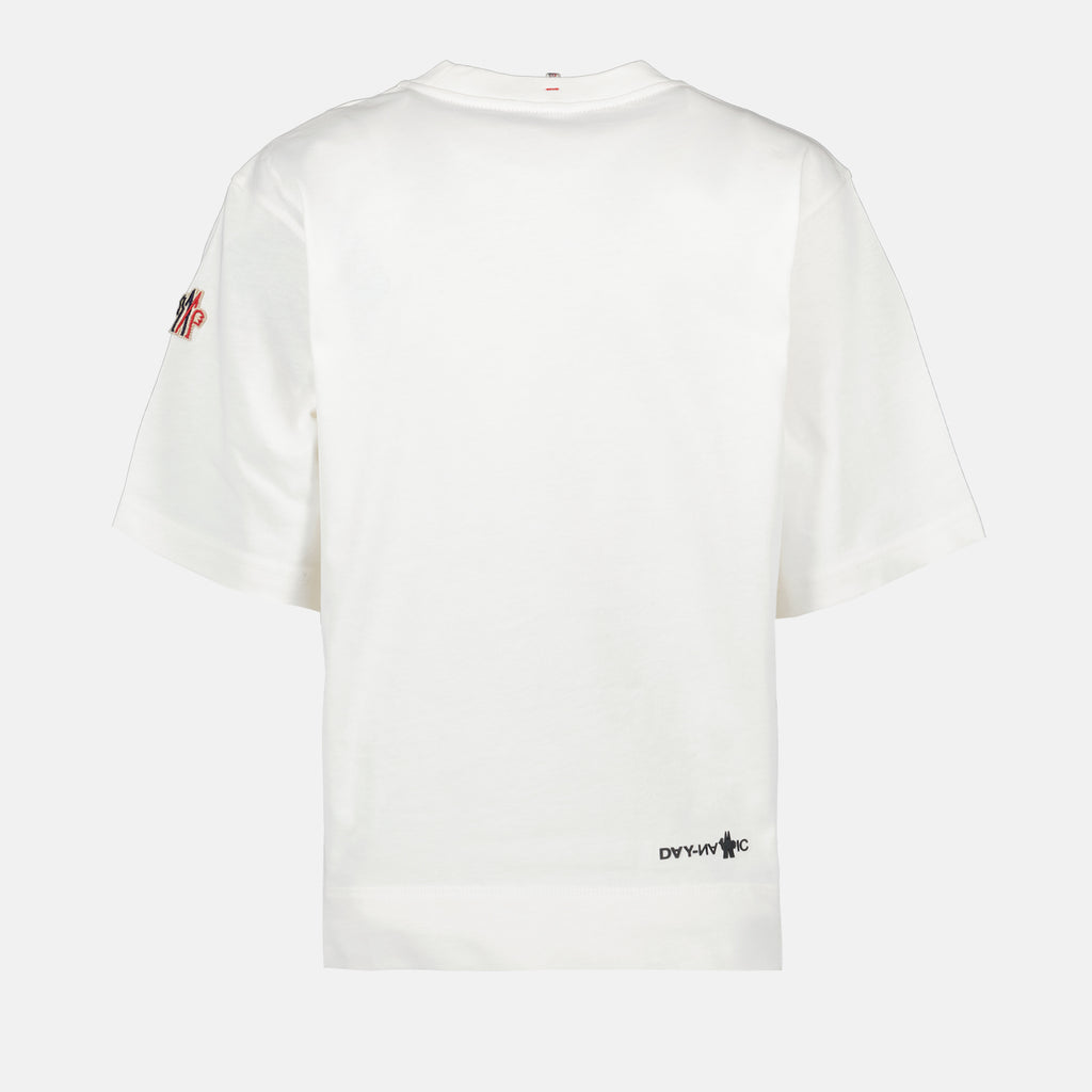 T-Shirts Logo T-Shirt Moncler Grenoble Weiß Femme