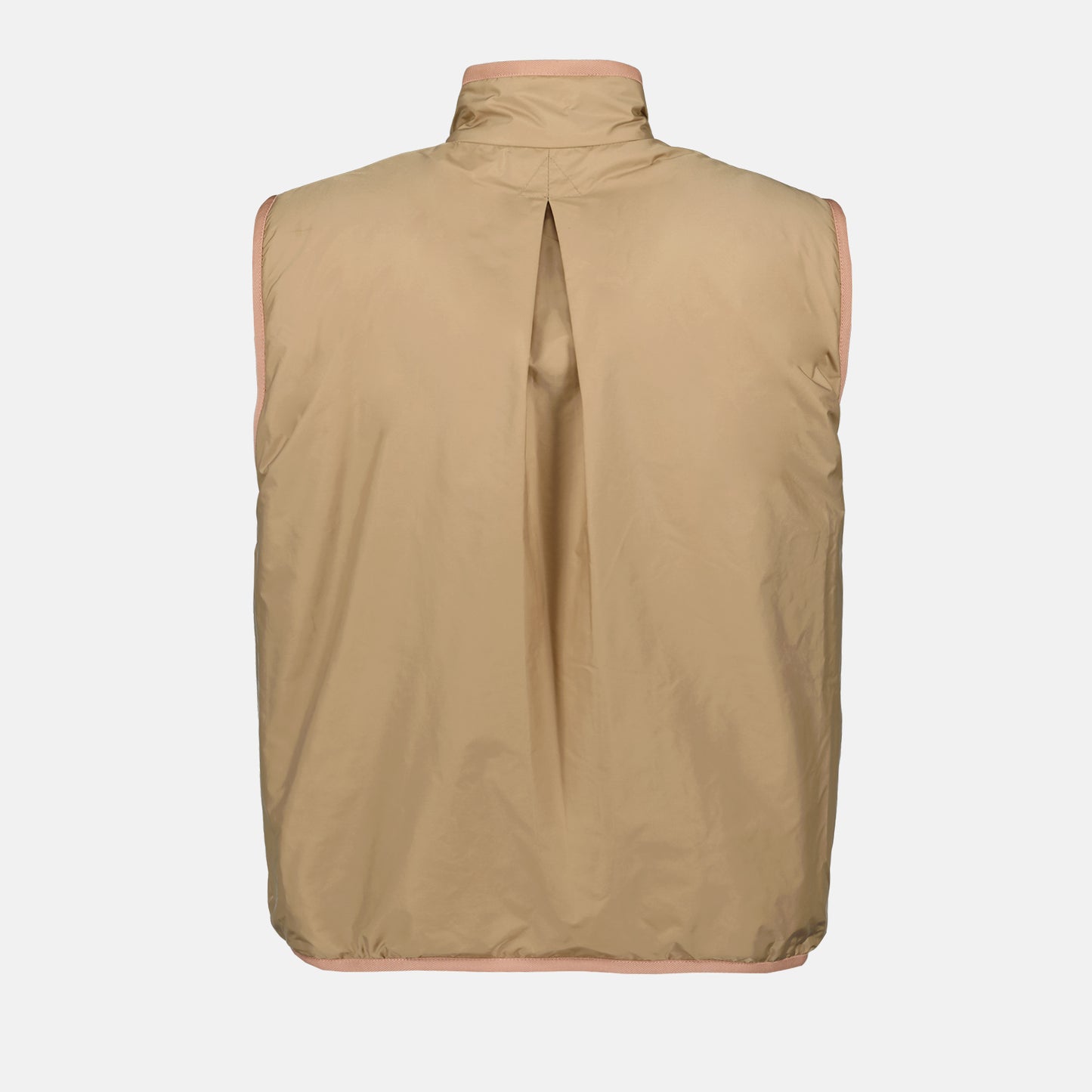 Reversible sleeveless jacket