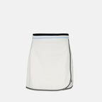 Röcke Jupe en coton Moncler Weiß Femme