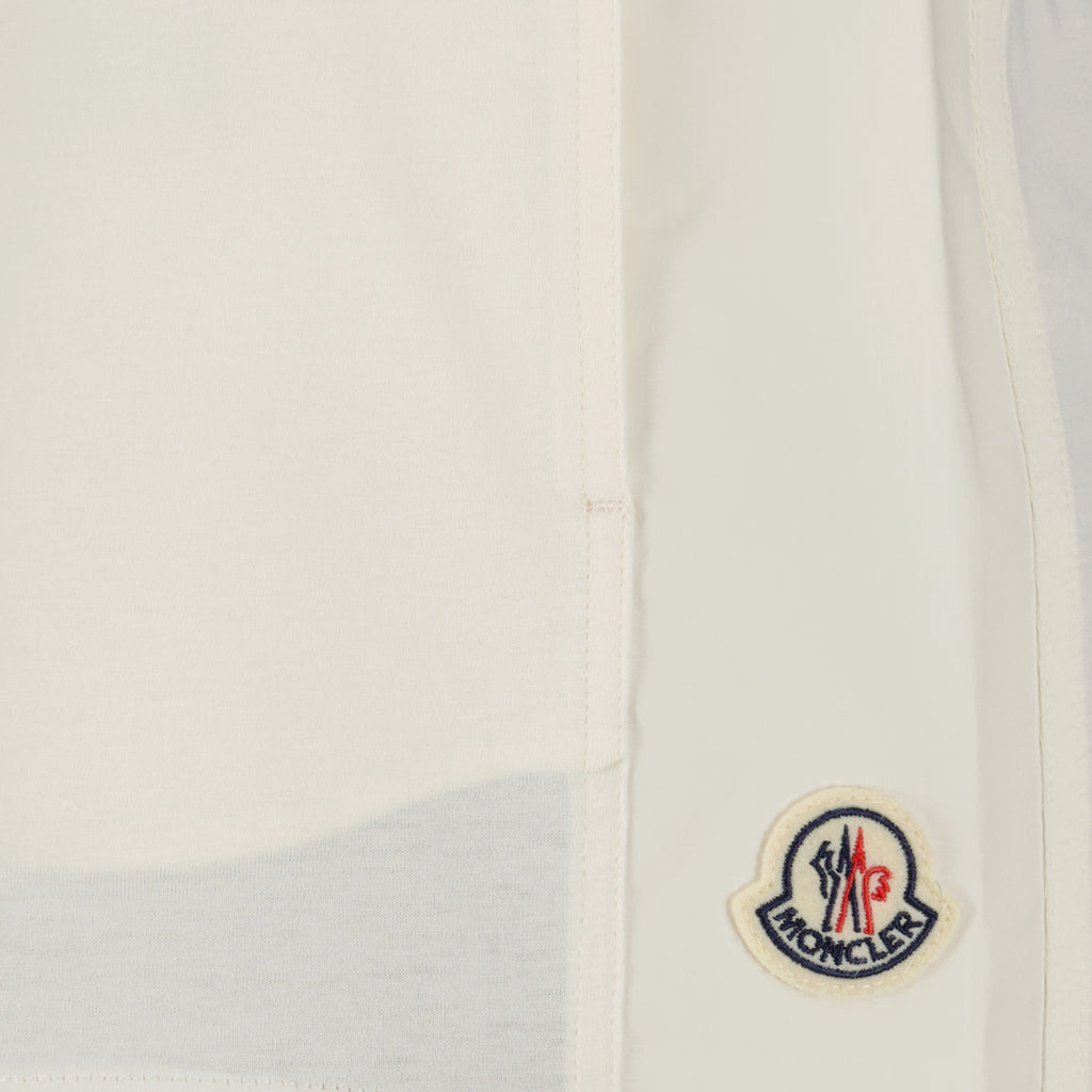 Shorts Cotton Shorts Moncler White Women