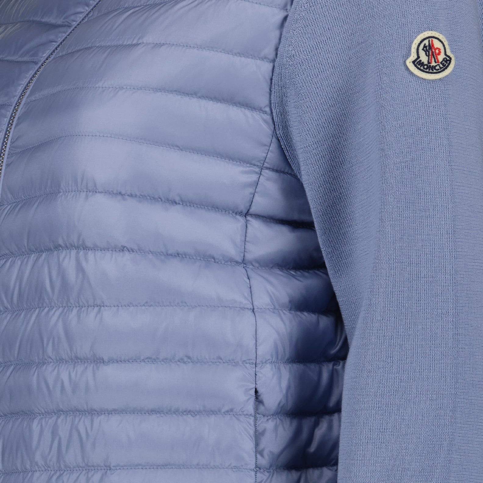 Chaquetas Veste bi-matière matelassée Moncler Azul Femme