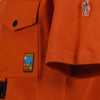 T-shirt T-shirt à poche Moncler Grenoble Arancia Homme