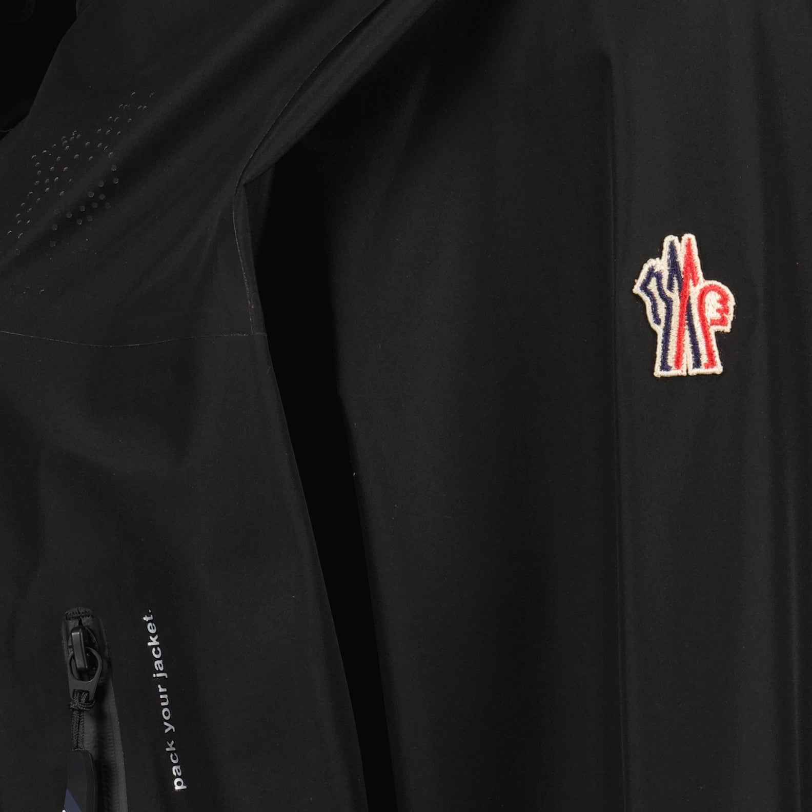 Jacken Fanes Jacke Moncler Grenoble Schwarz Femme