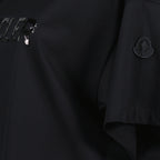 티셔츠 T-shirt crop à logo Moncler 검은색 Femme