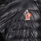 Jaquetas Casaco Pontaix Almofadado Moncler Grenoble Preto Femme