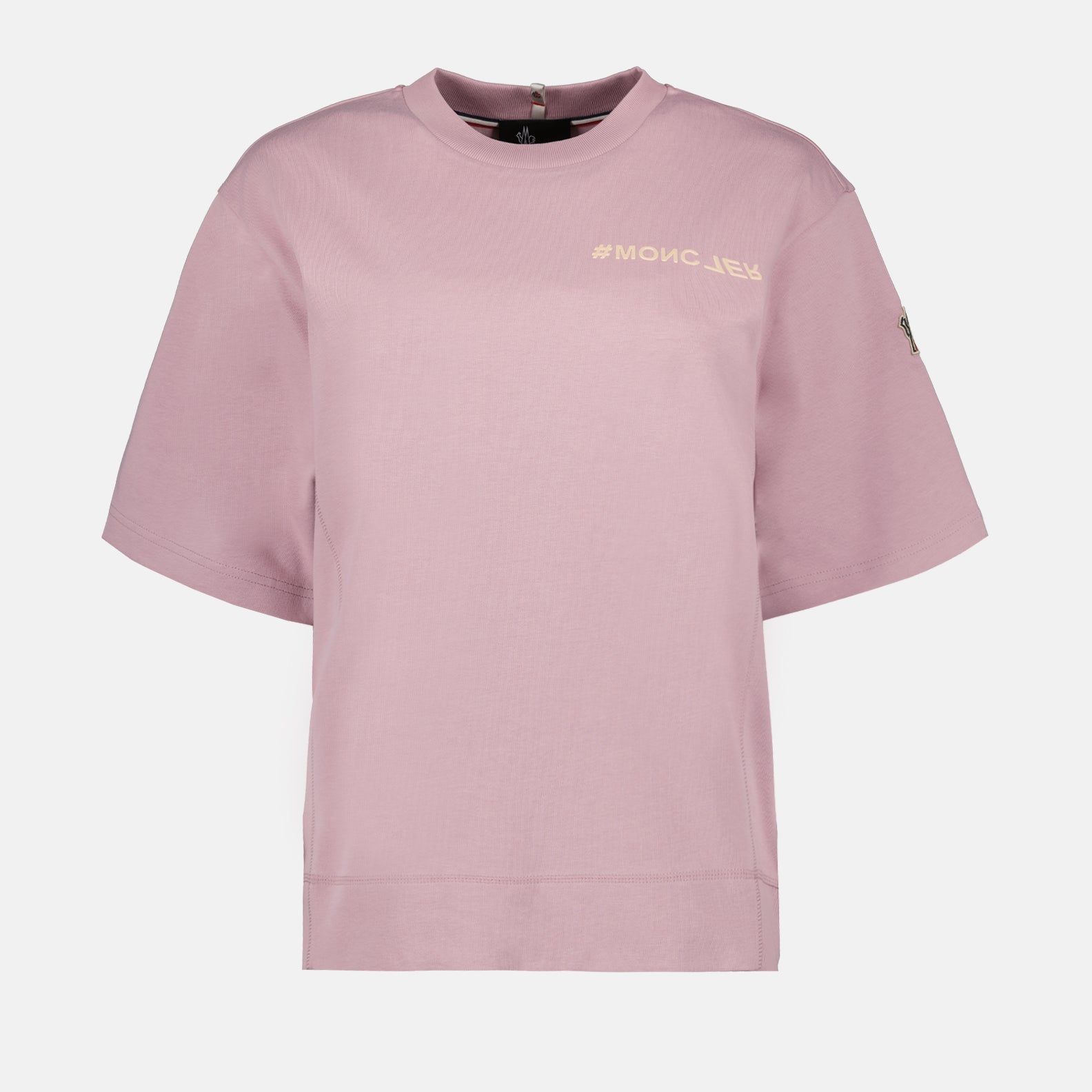 T-Shirts Logo T-shirt Moncler Grenoble Rosa Femme