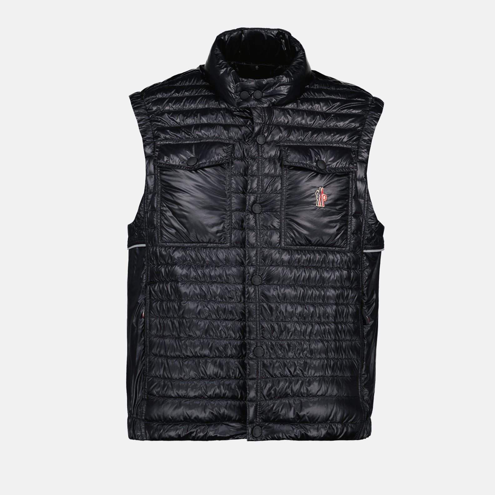 Jacken Ollon Ärmellose Jacke Moncler Grenoble Schwarz Homme