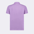 Polo shirts M logo polo shirt Moncler Purple Man