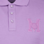 Polo shirts M logo polo shirt Moncler Purple Man