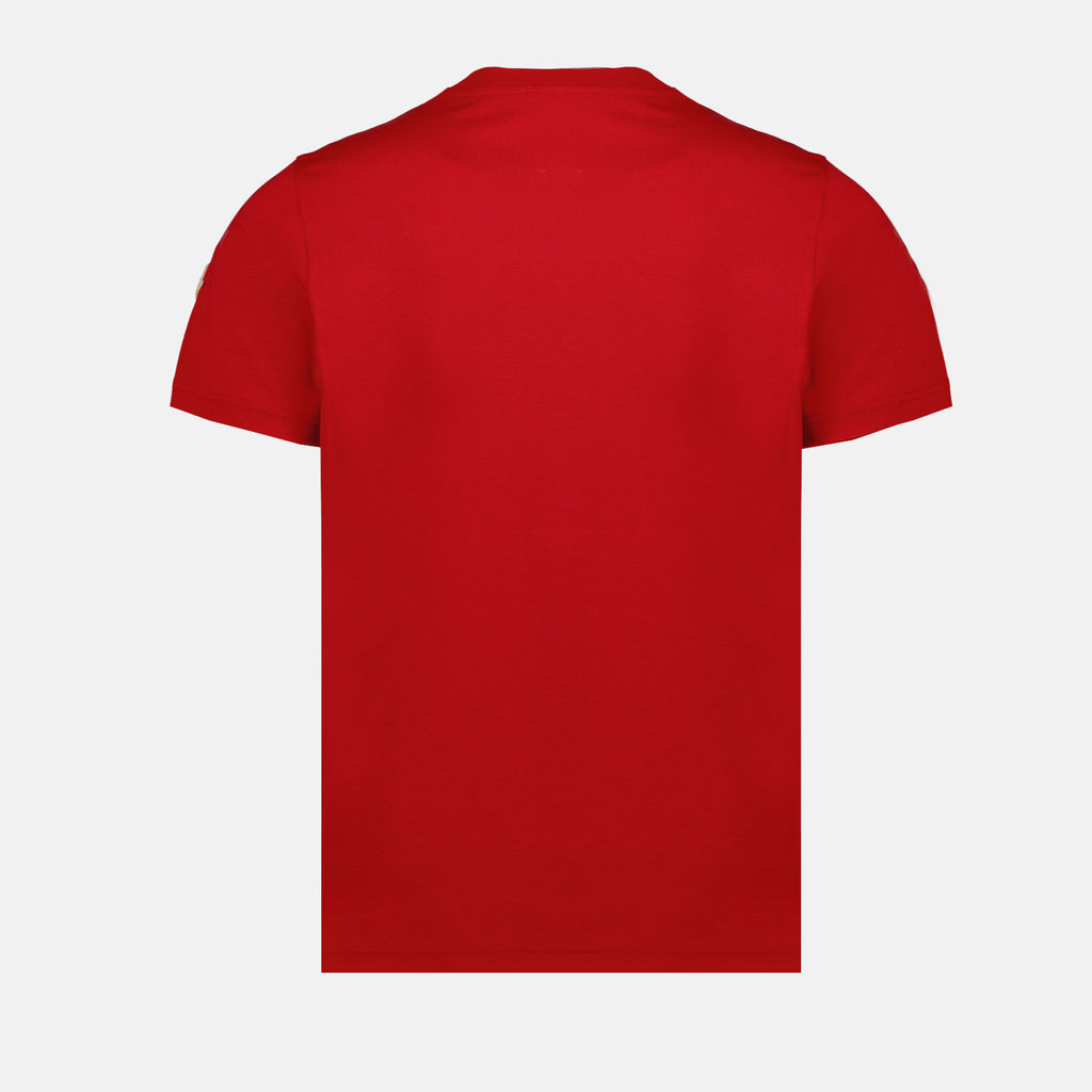 T-shirts T-shirt à logo imprimé Moncler Rouge Homme
