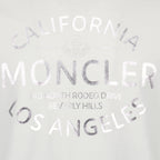 T-shirts Printed Logo T-Shirt Moncler White Man