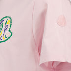 T-shirt T-shirt con logo Moncler Rosa Homme