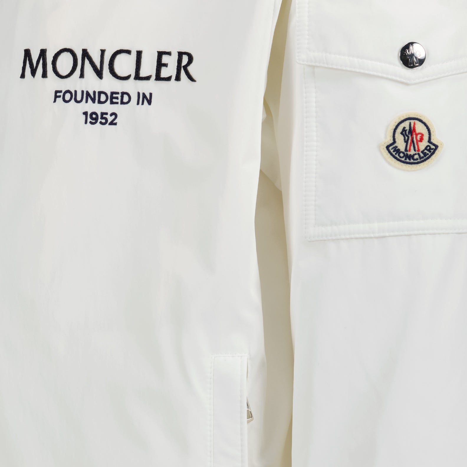 Vestes Veste Granero Moncler Blanc Homme