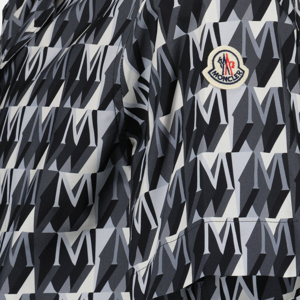 Shirts Monogram shirt Moncler Black Man