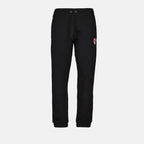 Pantalons Pantalon jogging à logo coeur Moncler Noir Homme