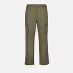 Pantalons Pantalon droit Moncler Kaki Homme