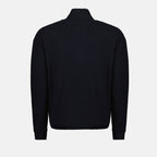 Maille Pull à zip Moncler Bleu Homme