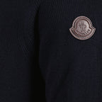 Maille Pull à zip Moncler Bleu Homme