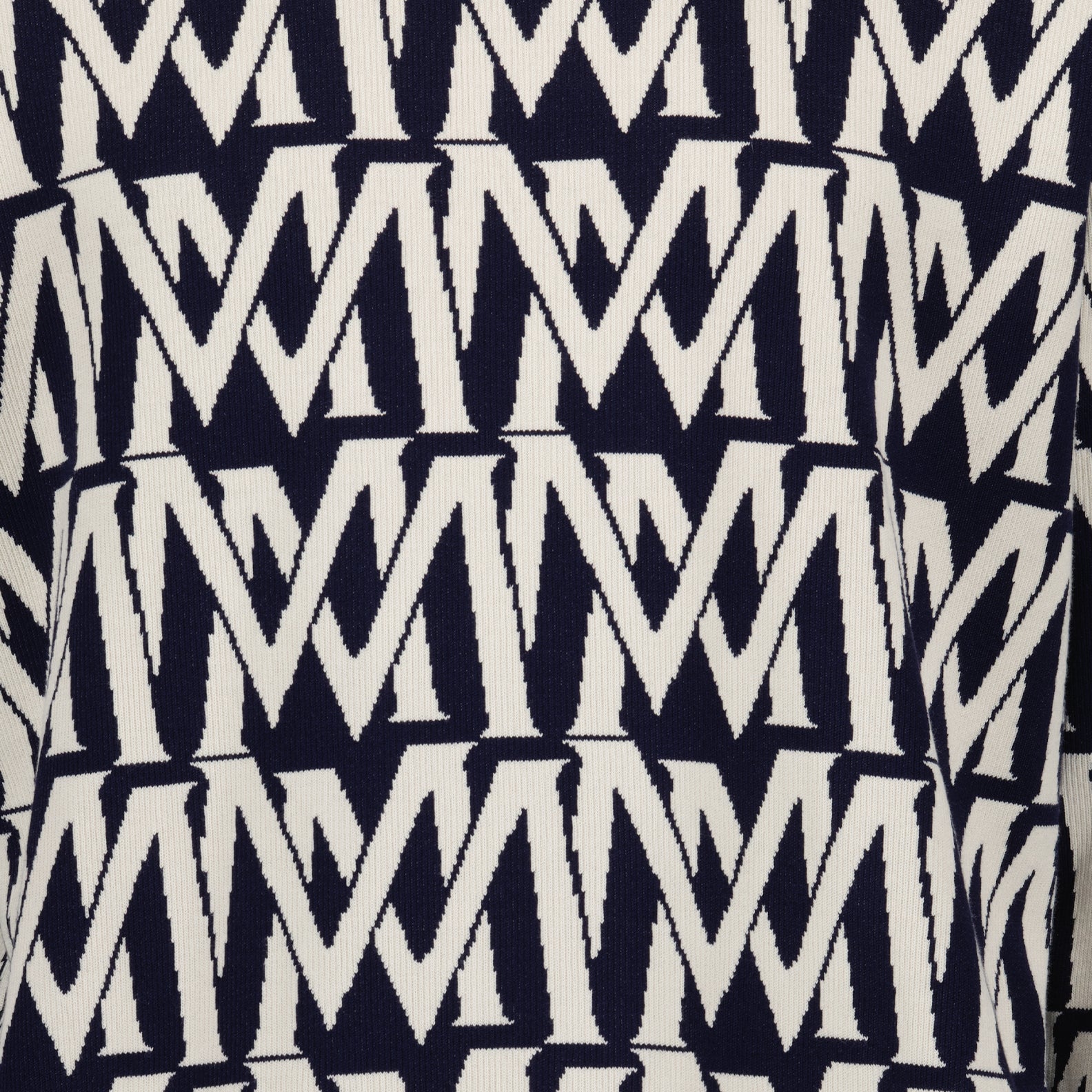 Strickwaren Pull monogrammé Moncler Blau Homme