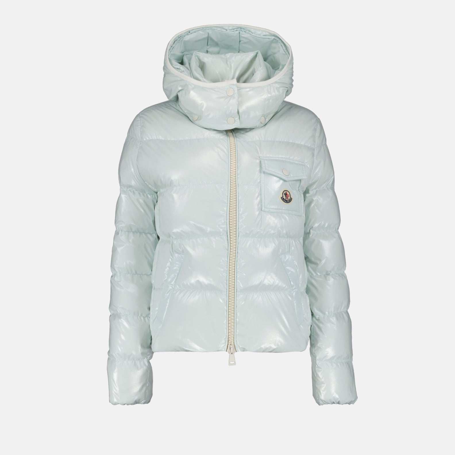Mäntel Doudoune Andro Moncler Blau Femme