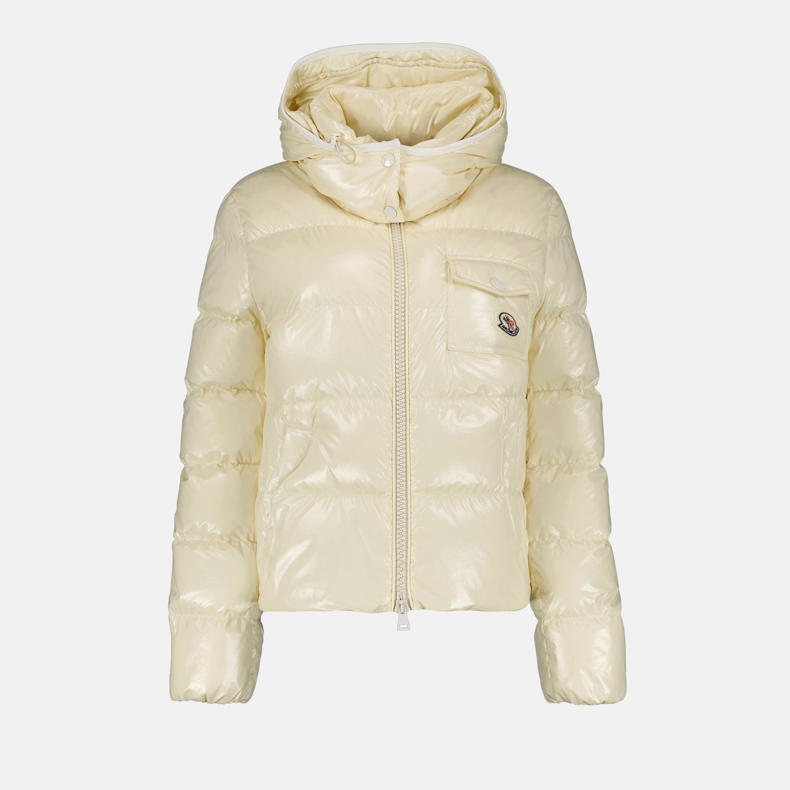 Mäntel Doudoune Andro Moncler Beige Femme
