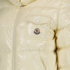 Mäntel Doudoune Andro Moncler Beige Femme