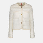 Jaquetas Veste matelassée Aristeo Moncler Branco Femme
