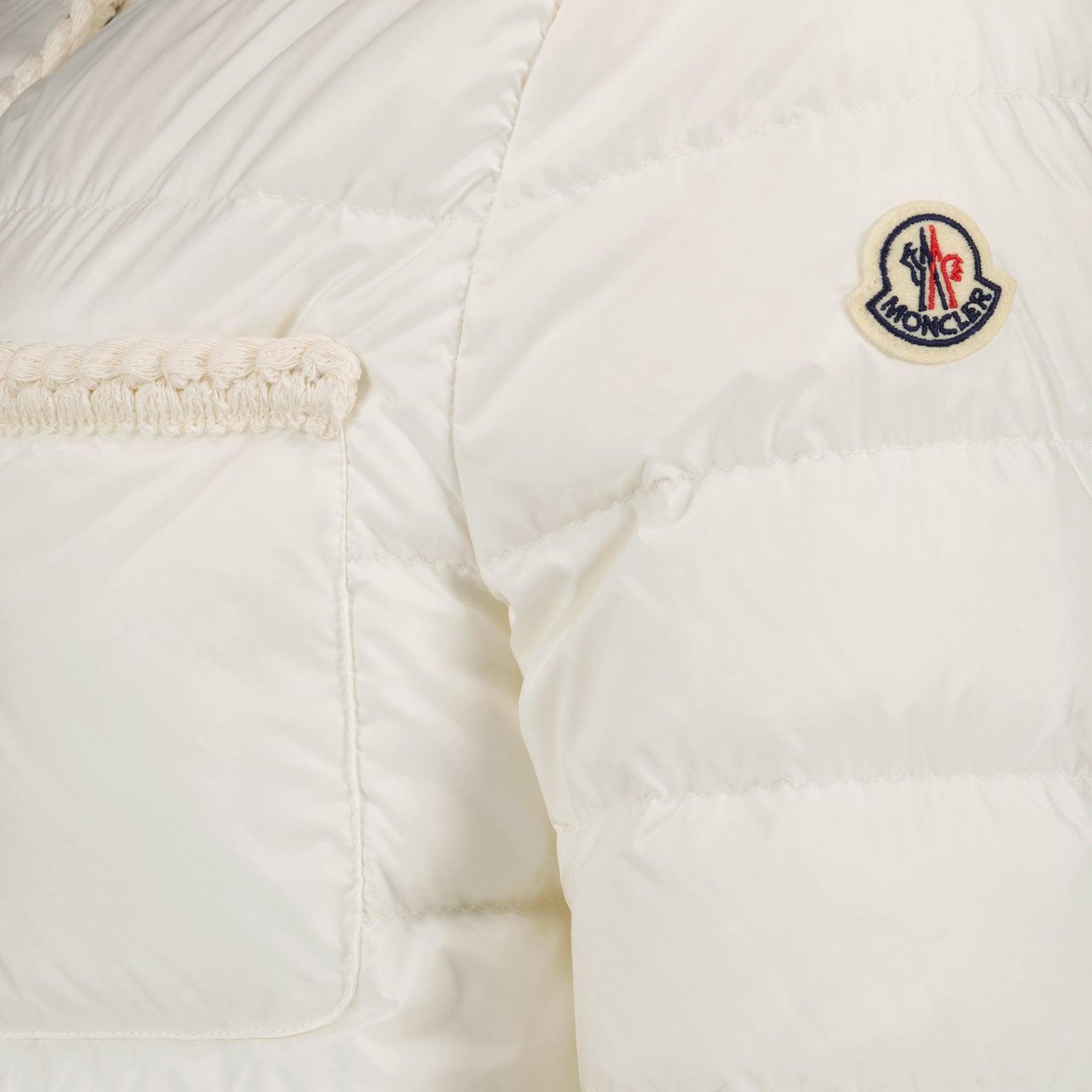Jaquetas Veste matelassée Aristeo Moncler Branco Femme