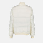 Casacos Doudoune bomber Argo Moncler Branco Femme