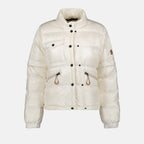 Manteaux Doudoune Mauduit Bomber Moncler Grenoble Blanc Femme
